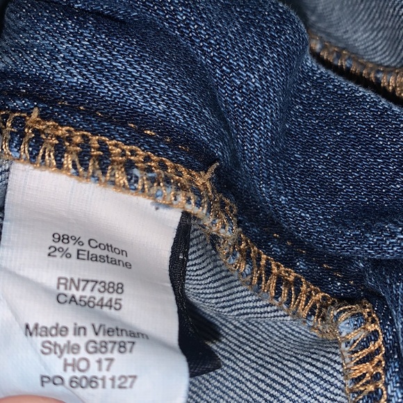 J Crew Factory The Sutton Mens Selvedge Denim Blue Jeans size 32/30 - Picture 8 of 9